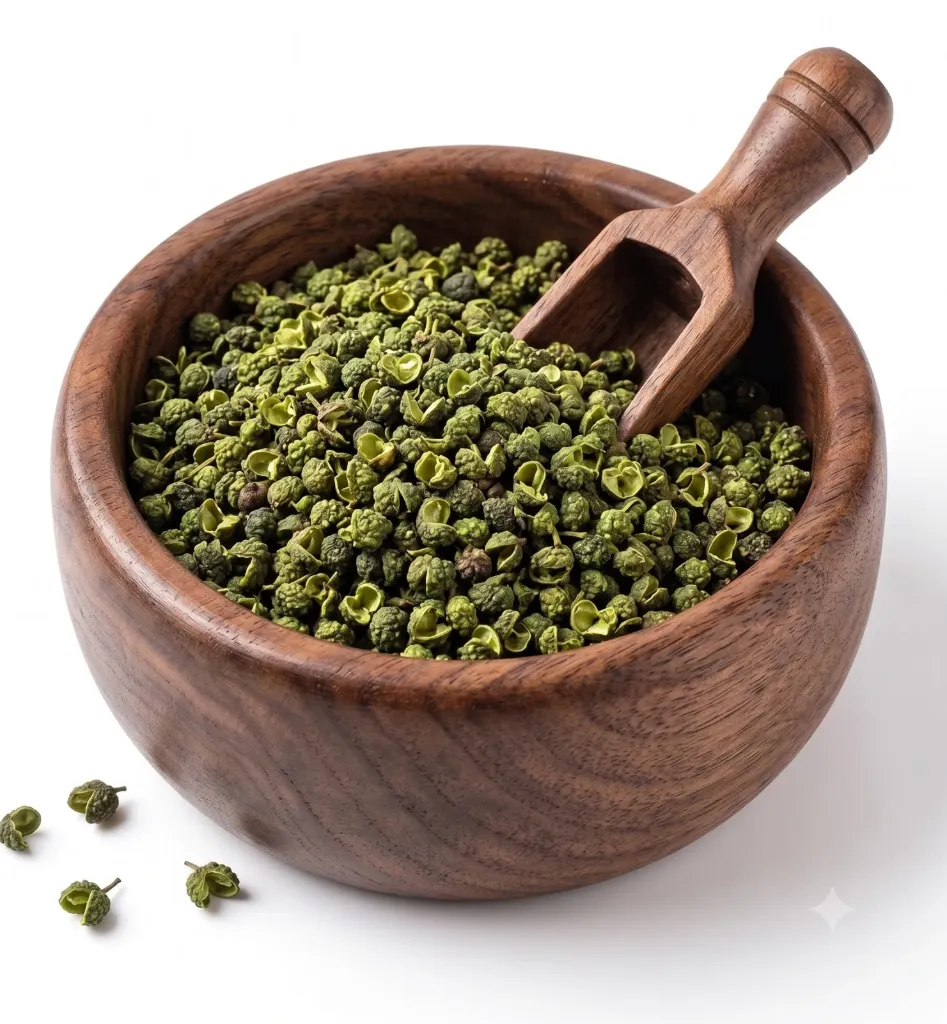 [SPC-01-001-0017] Pimienta de Sichuan verde Teng Jiao