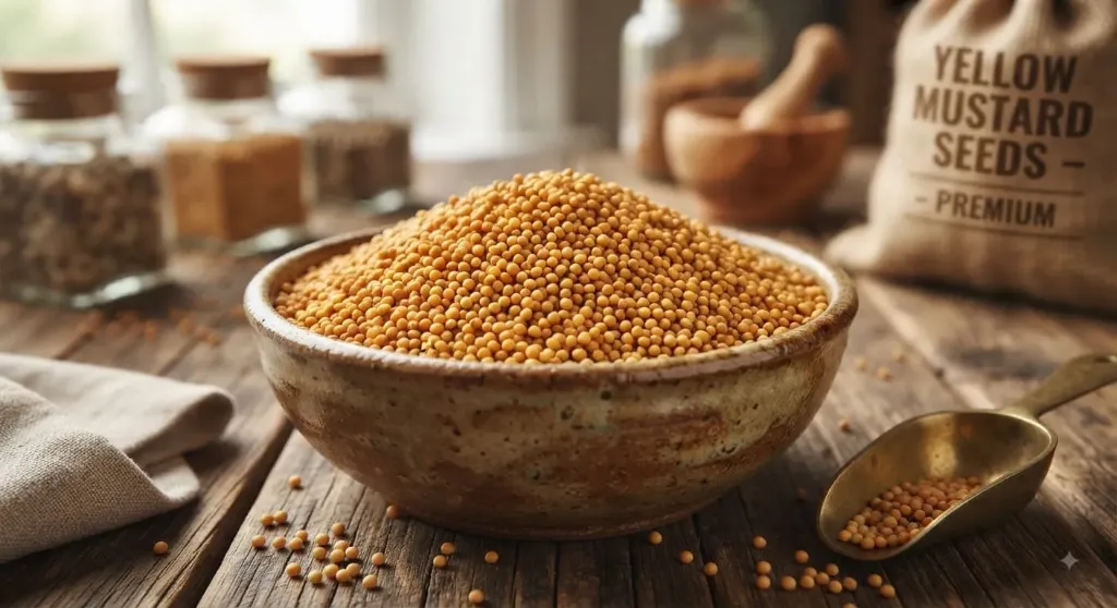 بذور خردل أصفر (أبيض)