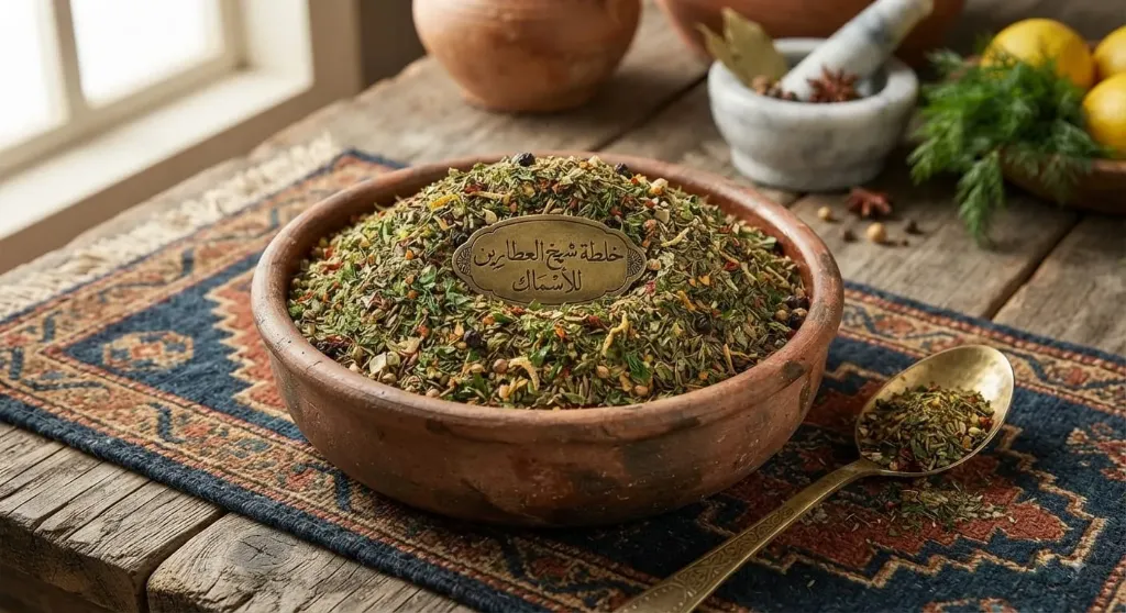 Mezcla del Sheikh para pescado asado