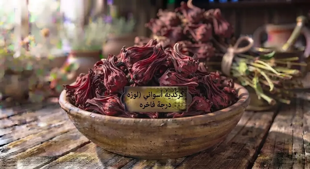 [HRB-02-002-0004] كركديه أسواني (لوزة) درجة فاخرة