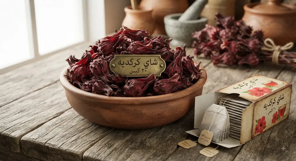 [HRB-02-002-0006] Té de hibisco, 20 bolsitas