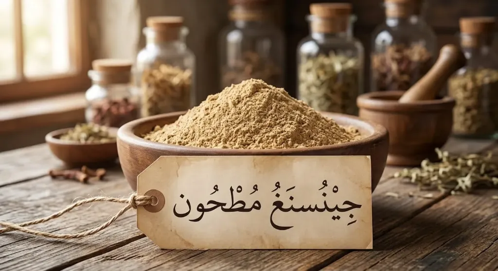 Ginseng molido