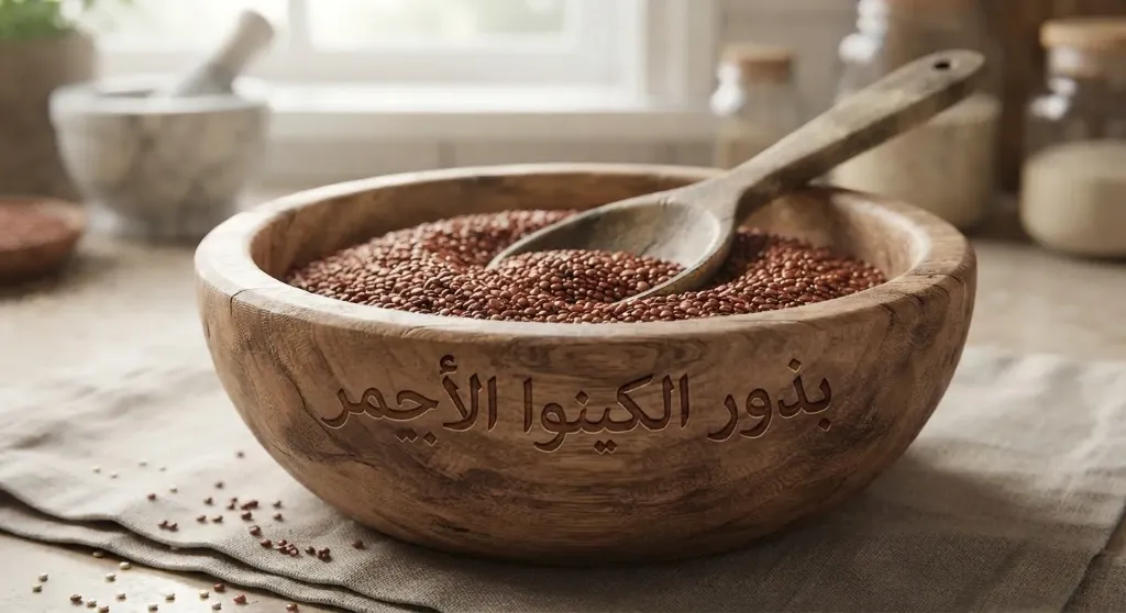 Graines de quinoa rouge