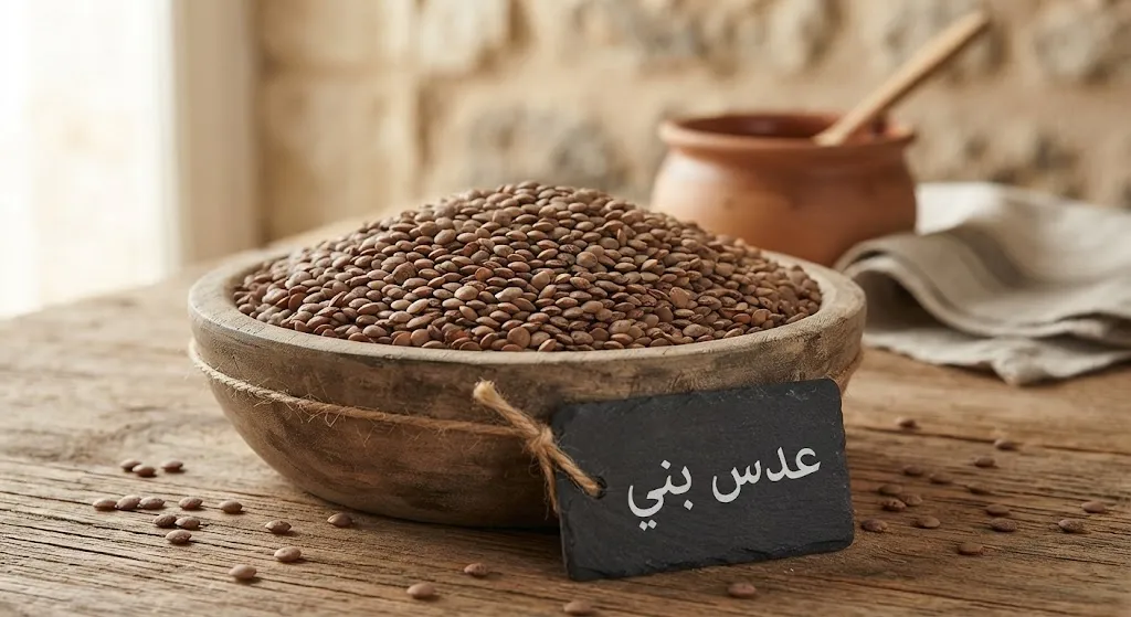 عدس بني