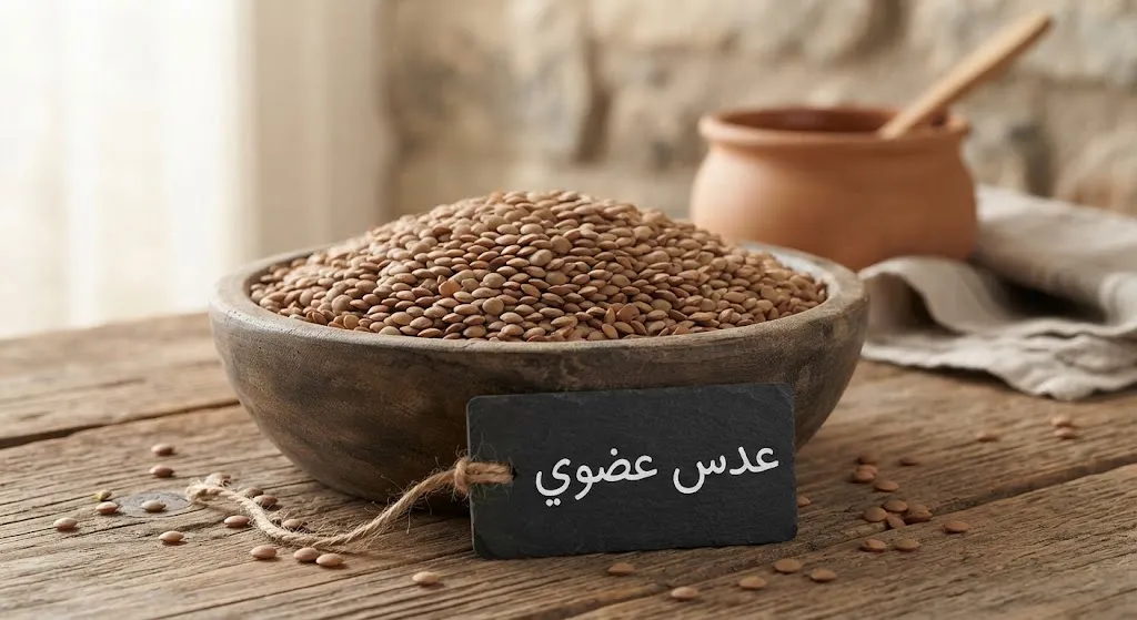 [GRN-02-001-0009] عدس عضوي