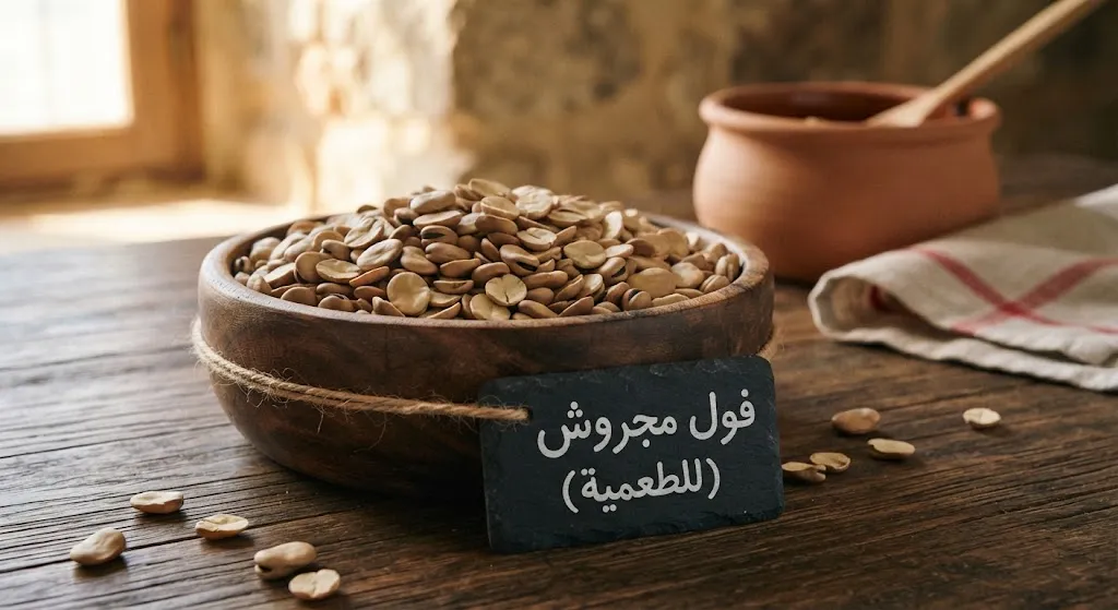 Crushed Fava Beans (for Ta'ameya)