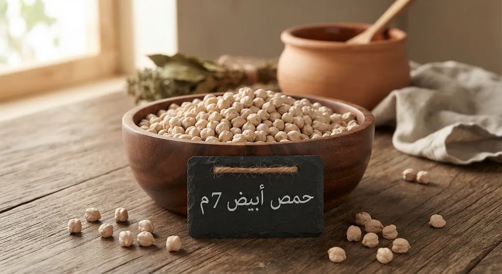 حمص أبيض 7م