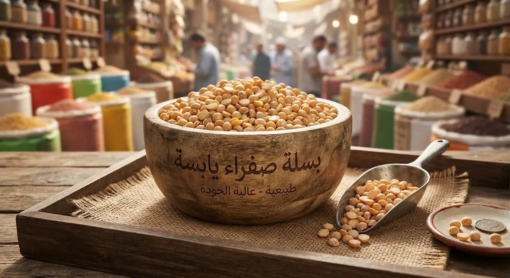 [GRN-02-005-0006] بسلة صفراء يابسة