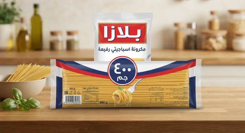 [GRN-04-003-0001] مكرونة اسبجتي رفيع بلازا 400جم