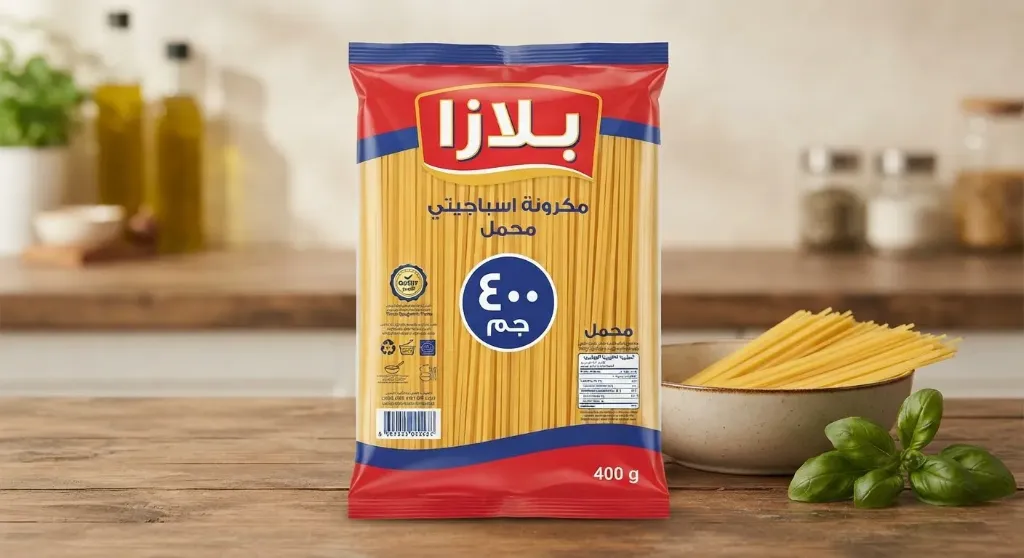 [GRN-04-003-0003] مكرونة اسبجتي محمل بلازا 400جم