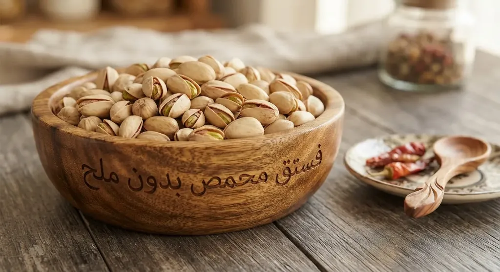 [NUT-02-001-0008] فستق محمص بدون ملح