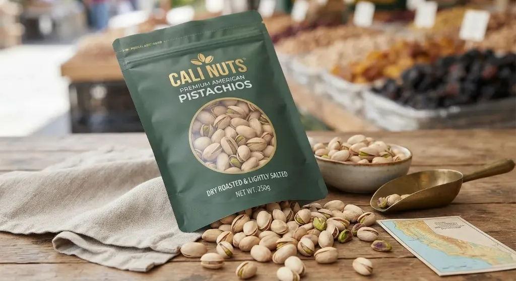 [NUT-02-002-0001] Packed American Pistachios 250 g