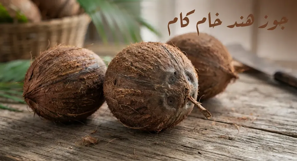 [NUT-03-003-0005] Noix de coco brute entière