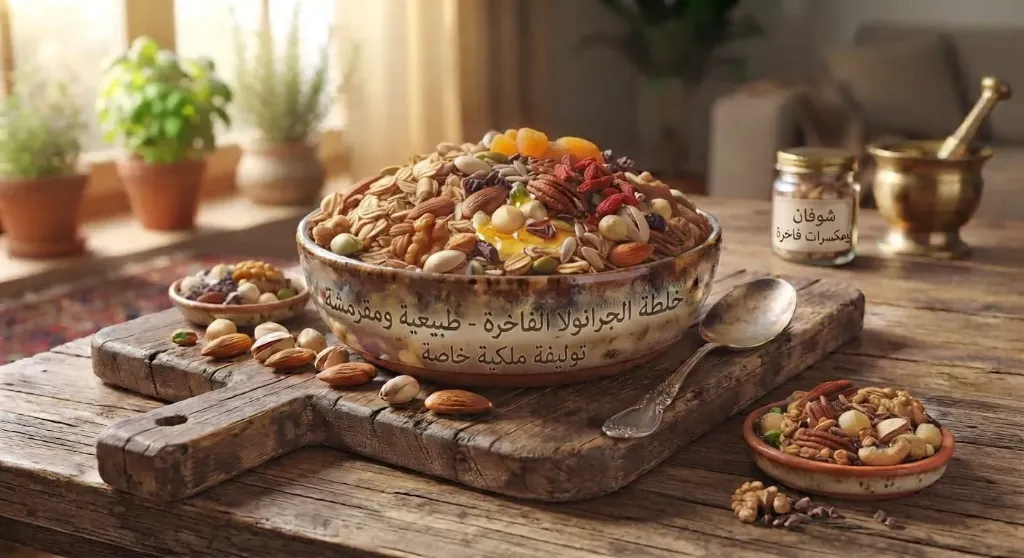 [NUT-04-001-0009] Mezcla de granola de lujo