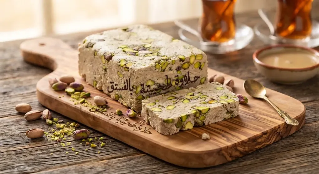 [NUT-04-002-0006] Halawa de tahini com pistácio