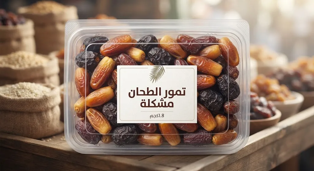 [DAT-02-001-0017] Al-Tahhan-Dattelmischung, 1,8 kg
