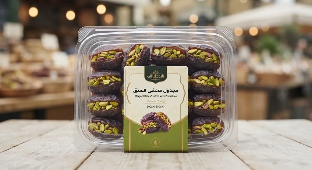 [DAT-02-002-0005] Antep Fıstıklı Dolgulu Mecdul Hurması