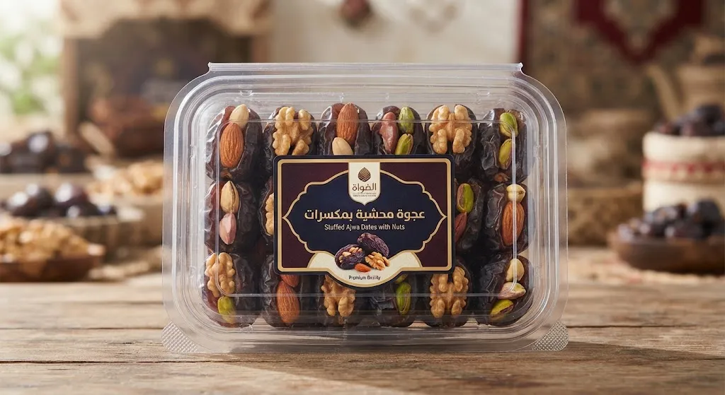 [DAT-02-002-0008] Ajwa recheada com frutos secos