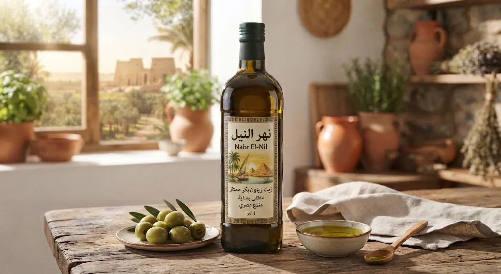 [OIL-01-001-0003] زيت زيتون بكر ممتاز مصري 1ل