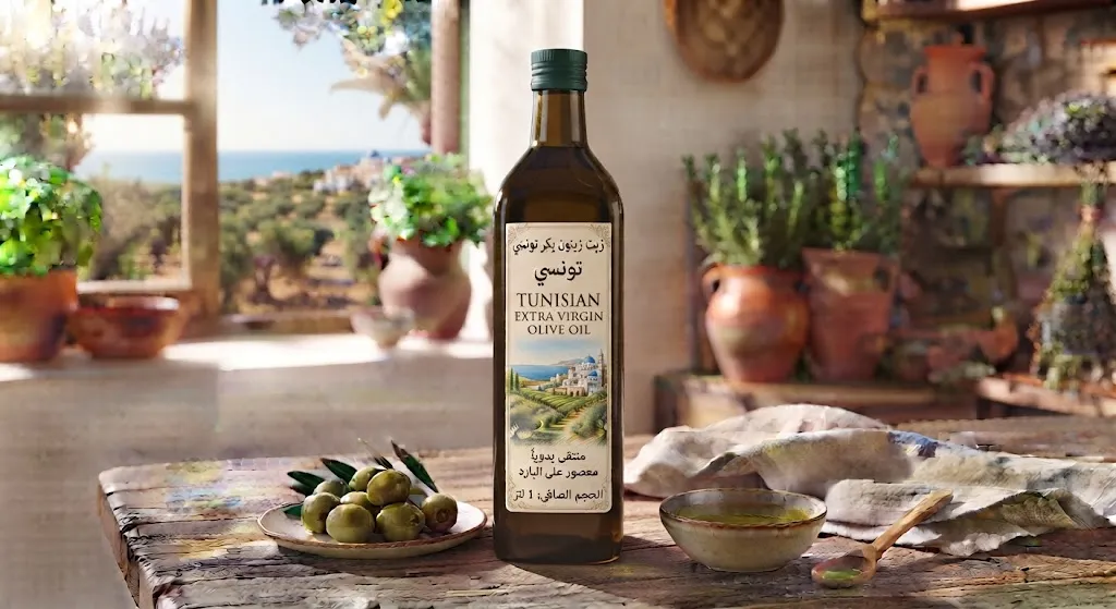[OIL-01-002-0003] Huile d'olive vierge de Tunisie 1 L