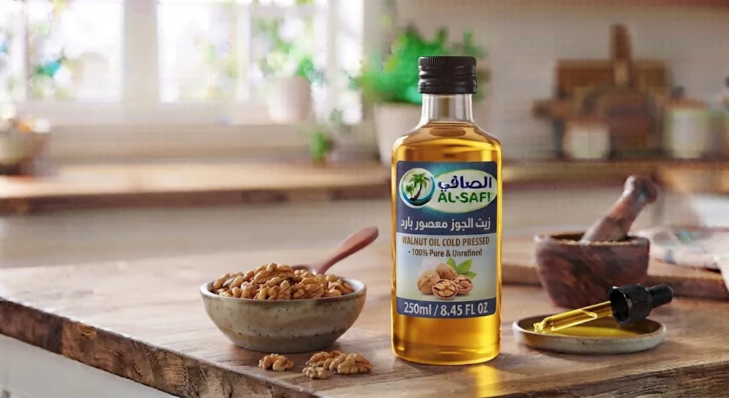 [OIL-02-002-0011] زيت الجوز معصور بارد