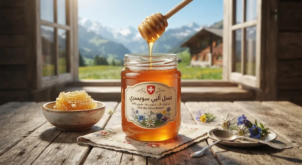 Miel alpina suiza