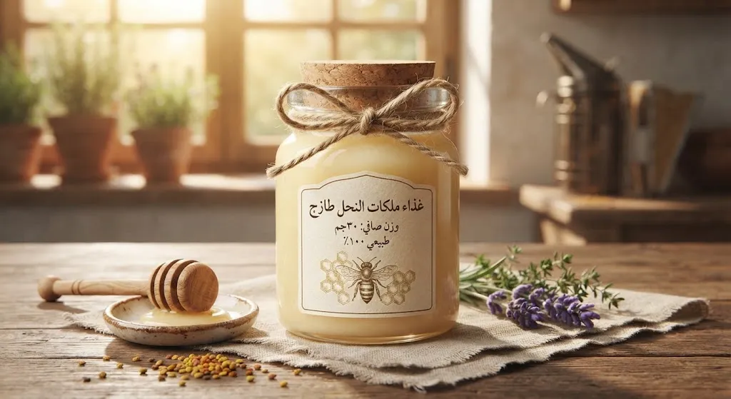 [HNY-02-001-0003] غذاء ملكات النحل طازج 30جم