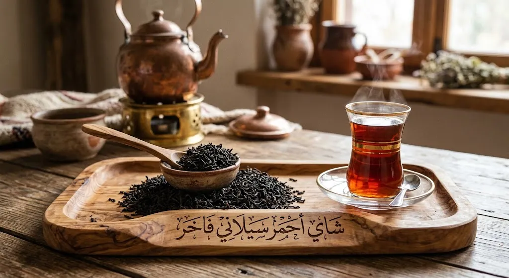 Té negro de Ceilán de lujo