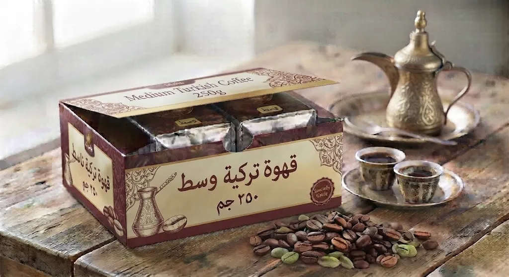 [BEV-02-001-0008] Café turco médio 250 g