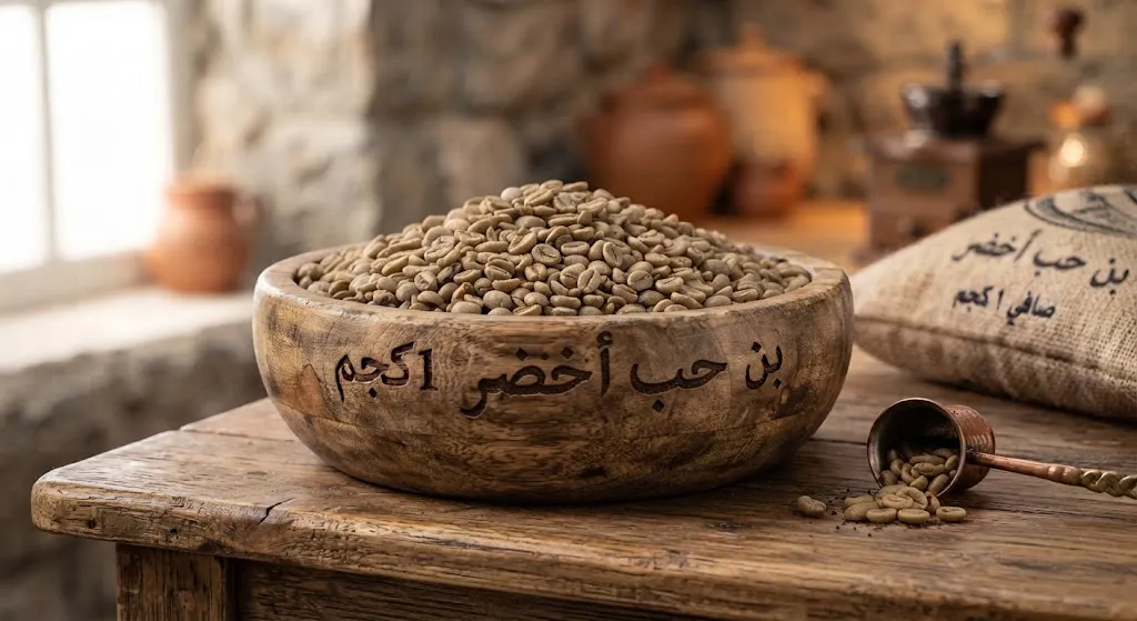 [BEV-02-002-0003] Green Coffee Beans 1 kg