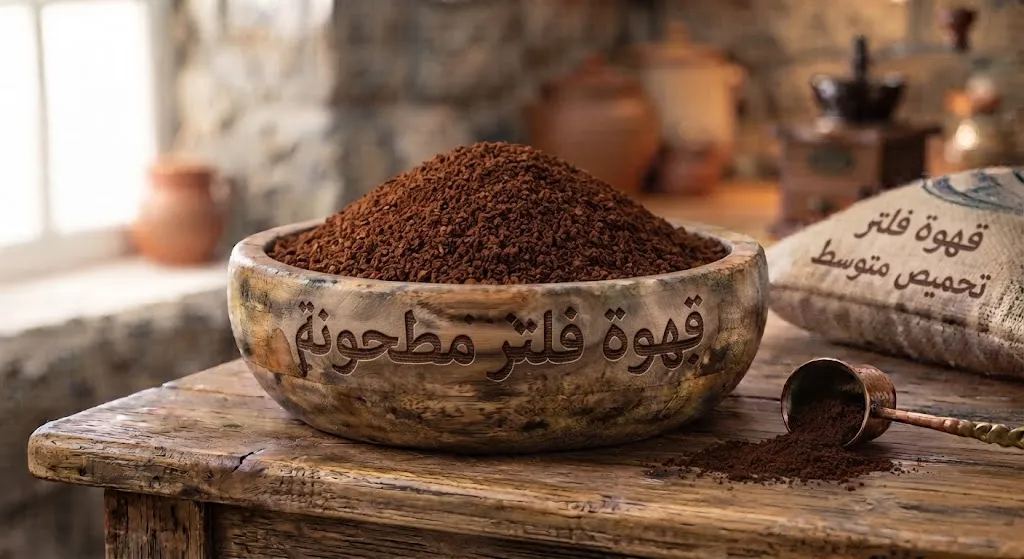قهوة فلتر مطحونة