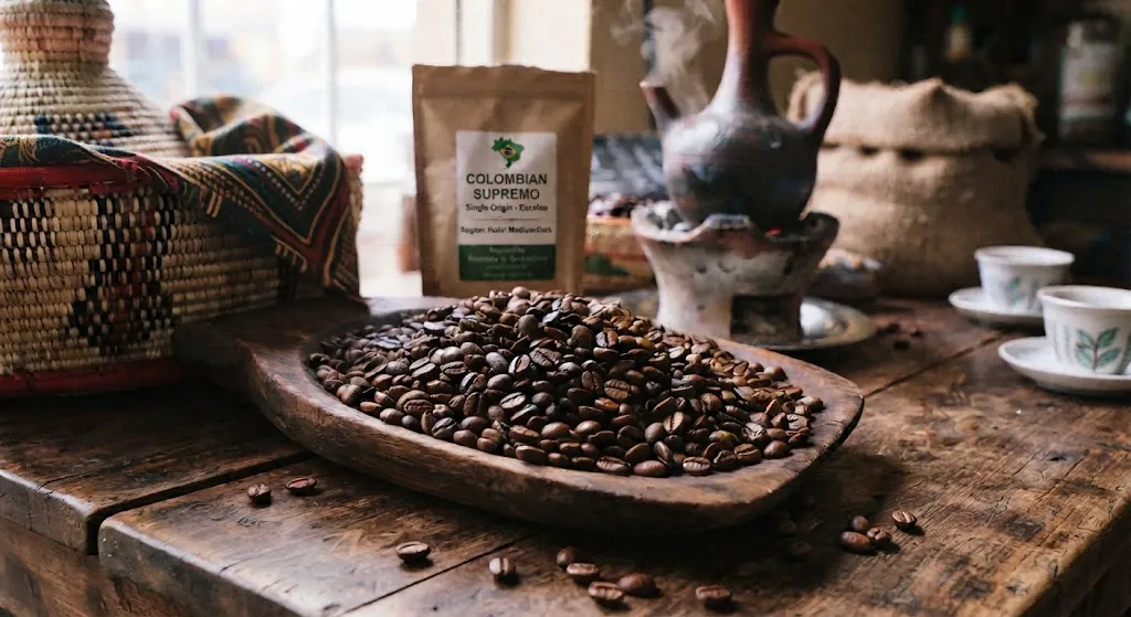 [BEV-02-003-0004] Café colombiano Supremo