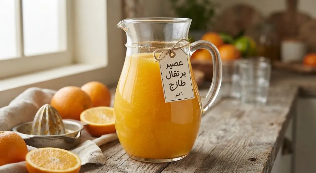 [BEV-03-001-0001] Fresh Orange Juice 1 L