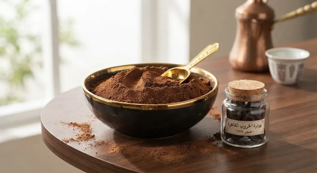 Polvo de algarroba de lujo