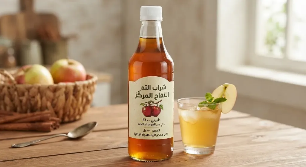 شراب التفاح المركز