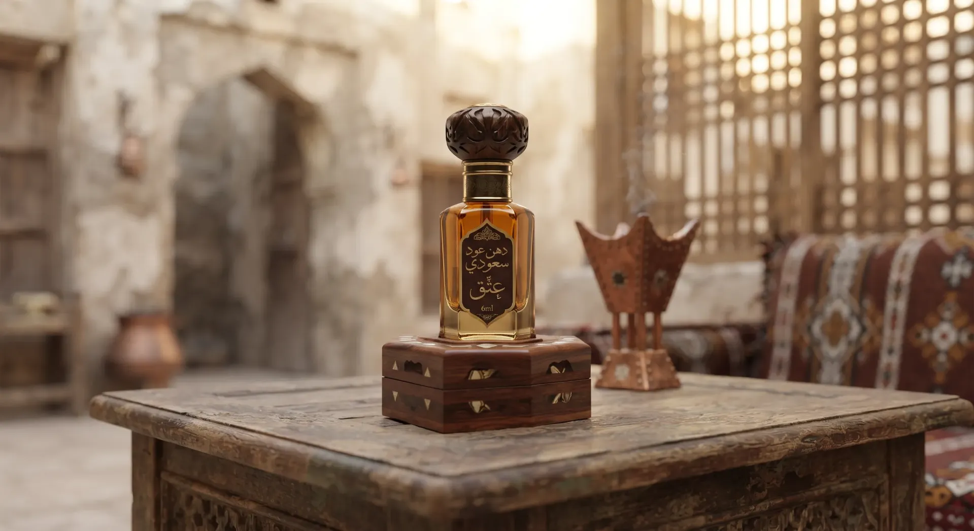 [INC-01-002-0004] Huile d'oud saoudienne 6 ml