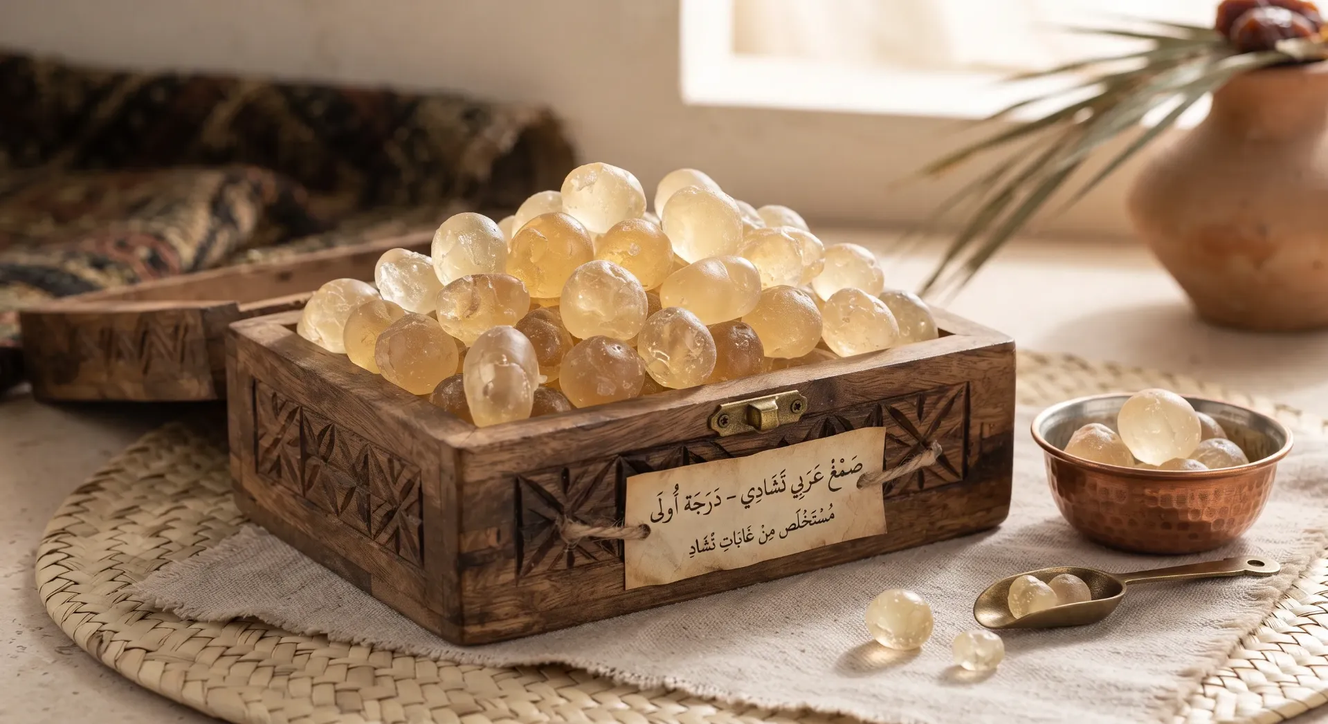 [INC-02-003-0002] صمغ عربي تشادي درجة أولى