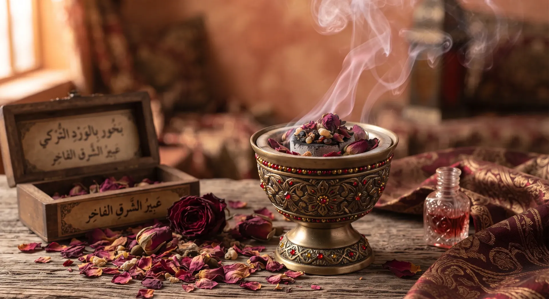 [INC-03-001-0001] Bakhoor with Turkish Rose