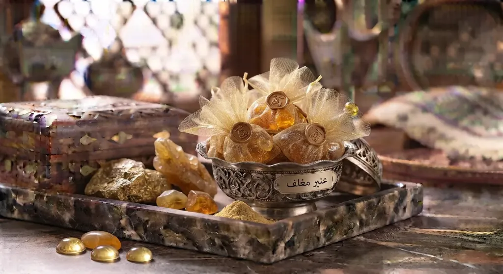 عنبر مغلف