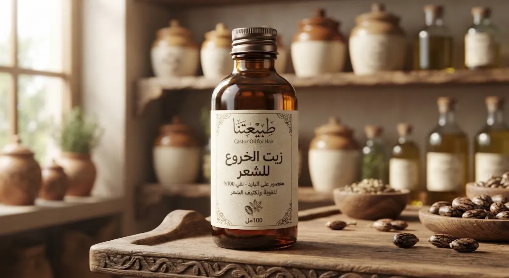 Aceite de ricino para el cabello 100 ml