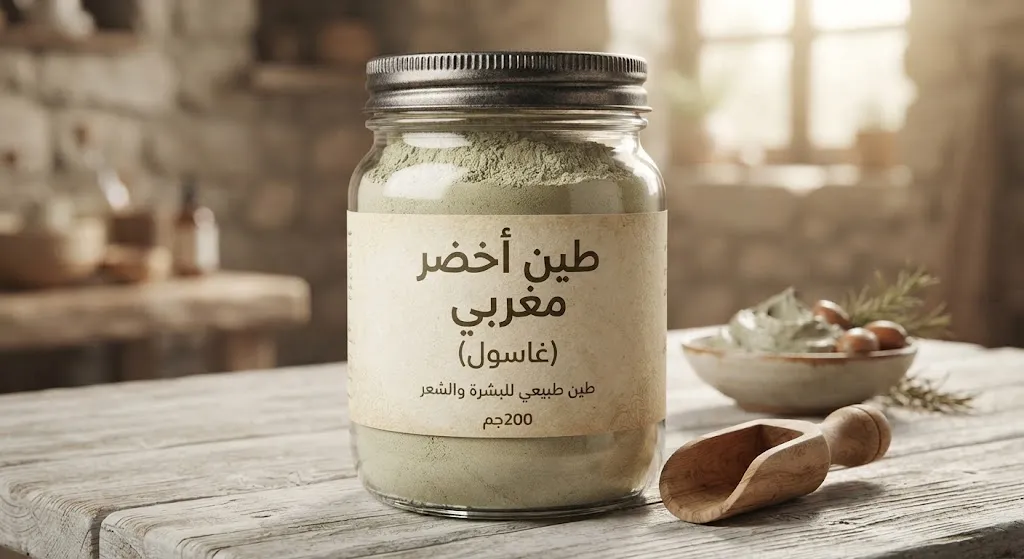 [CSM-02-001-0003] Arcilla verde marroquí (ghassoul) 200 g