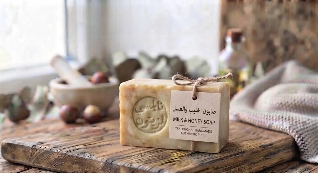 [CSM-02-003-0004] Savon au lait et au miel