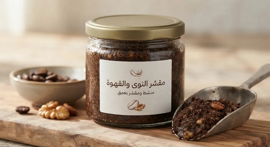 Date Pit & Coffee Scrub