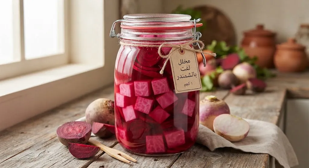 Eingelegte Rübchen mit Roter Bete, 1 kg