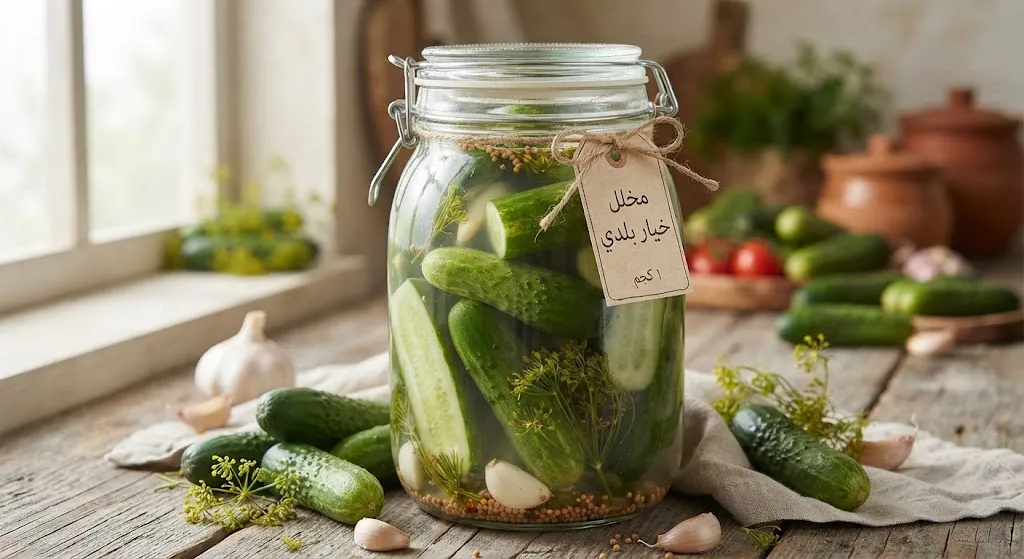 Eingelegte Gurken (Baladi), 1 kg