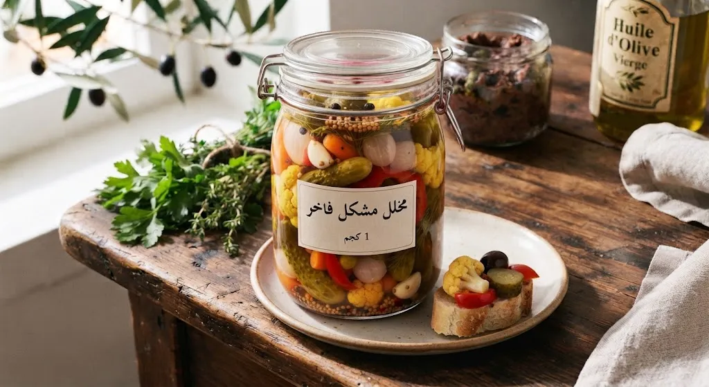 [PCK-01-002-0010] Pickles assortis de luxe 1 kg