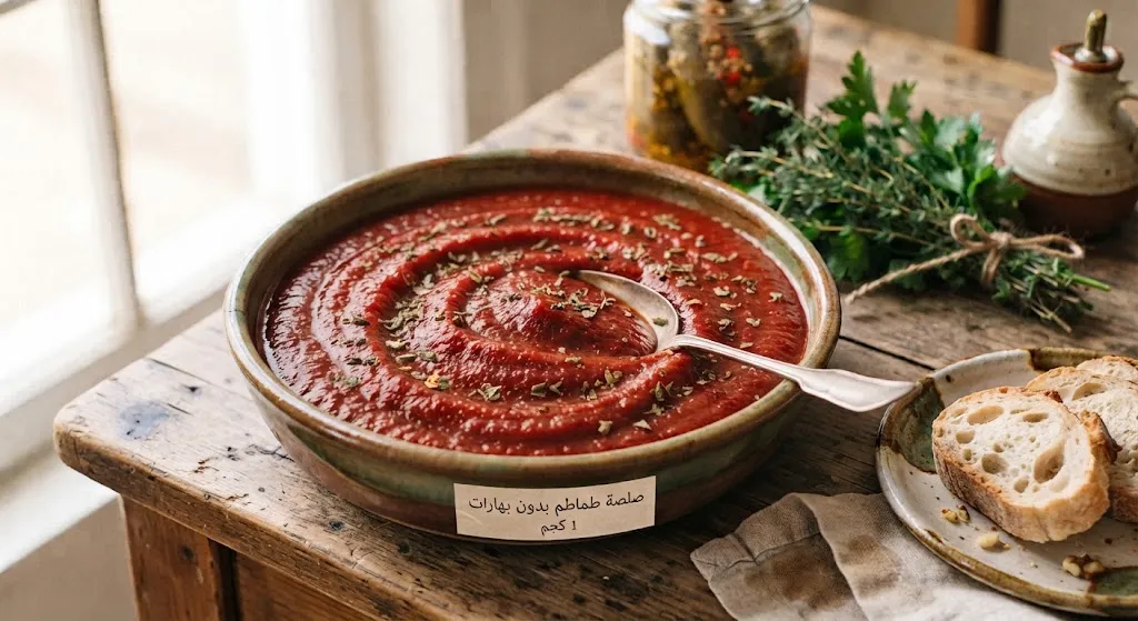 Salsa de tomate con especias 1 kg