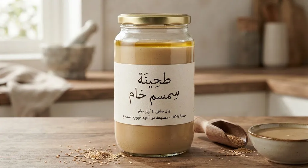 [PCK-02-003-0001] Tahini de sésame brut 1 kg