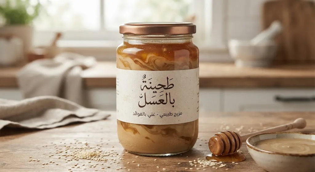[PCK-02-003-0004] طحينة بالعسل
