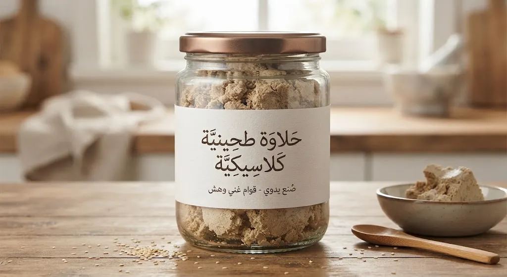 Halva mit Tahini, klassisch